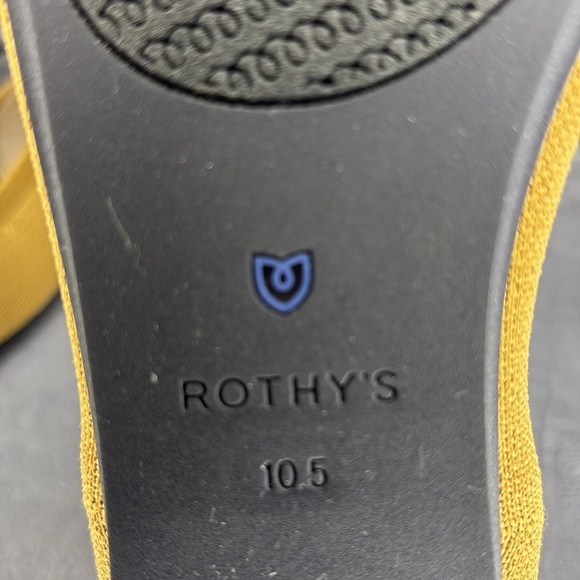 🔥🔥🔥Rothy's Women's Tan and Black Flats Size: 10.5🔥🔥🔥 - Picture 6 of 7
